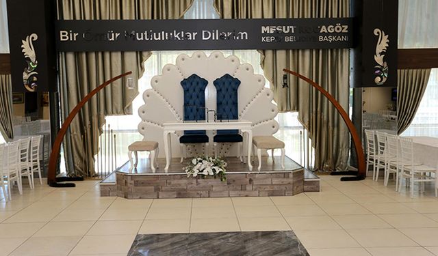 Kepez’de özel günlere özel salon