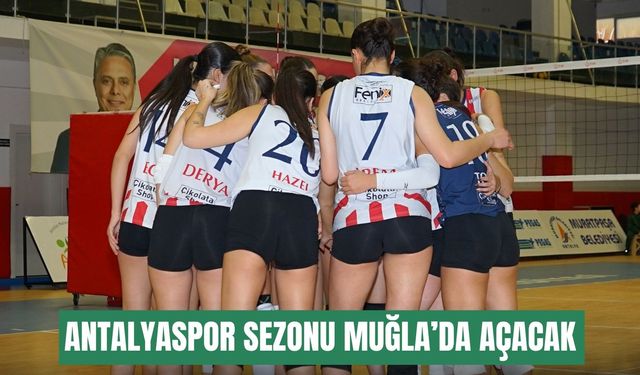 Antalyaspor sezonu Muğla’da açacak