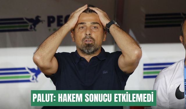 Palut: Hakem sonucu etkilemedi