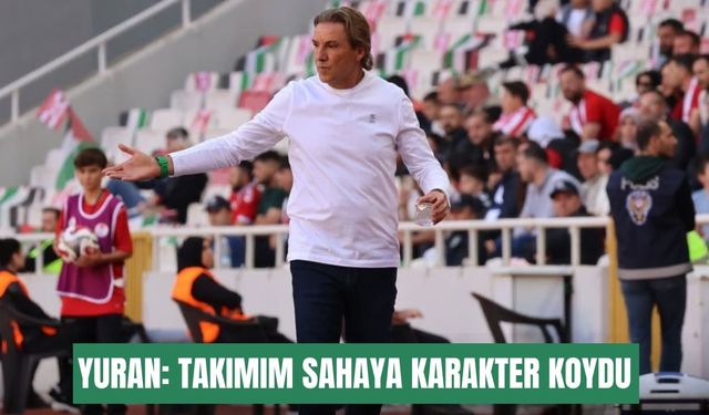 Sergey Yuran: Takımım sahaya karakter koydu