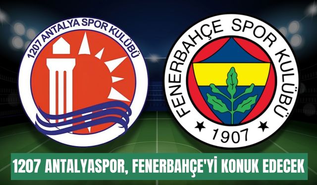 1207 Antalyaspor, Süper Lig'de yarın Fenerbahçe'yi konuk edecek