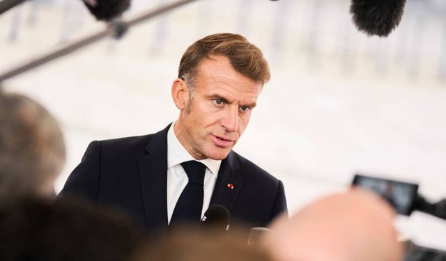 Macron: "Tüm rehinelerin serbest bırakılması ve Gazze'de ateşkes artık mümkün"