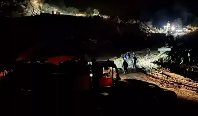 Ordu'da taş ocağında göçük!