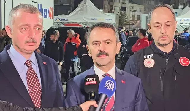 Kocaeli Valisi: Enkazın son kısımları kaldırılıyor