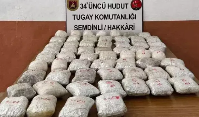 MSB duyurdu: Sınır hattında uy*şturucu operasyonu