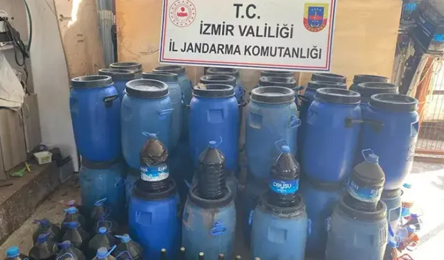 Evde sahte şarap üreten 2 kişi gözaltına alındı