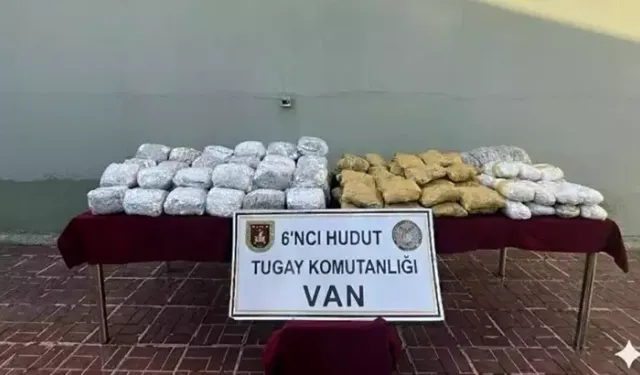 MSB duyurdu: Van hudut hattında 109 kilo uy*şturucu ele geçirildi