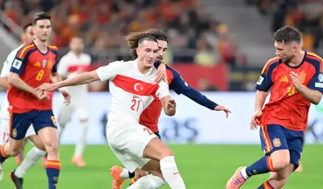 Türkiye, İspanya'dan 1 puanla döndü: 2–2