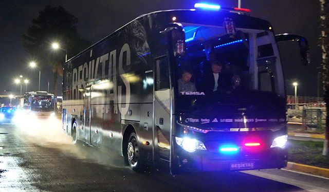 Beşiktaş kafilesi Antalya'da