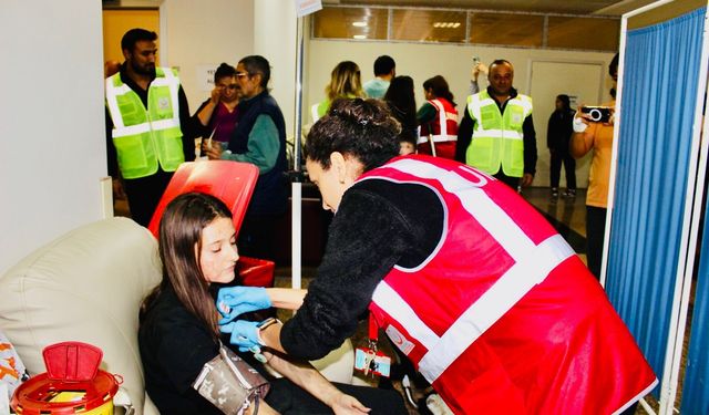 Hastanede afet tatbikatı