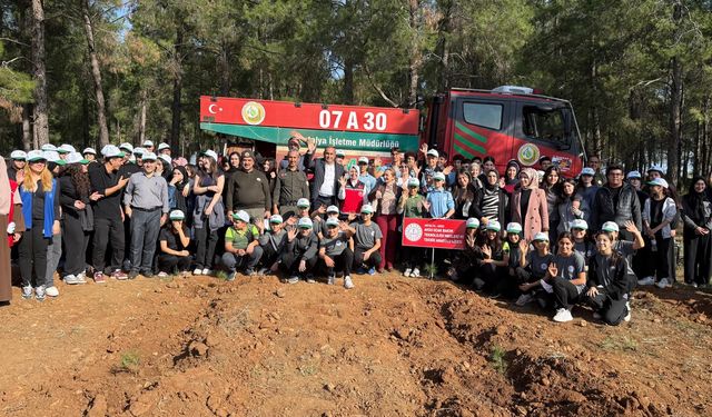 Öğrencilerden yeşil dokunuş