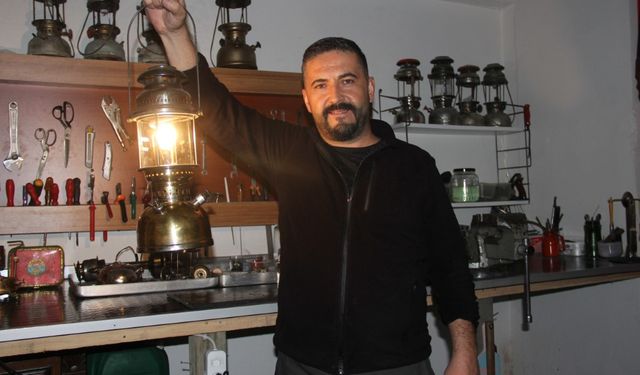 Asırlık lambalara yeniden ışık veriyor