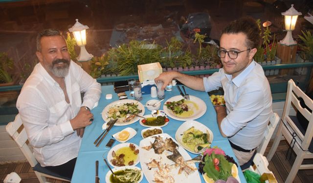 Dost buluşması Konyaaltı Balıkçısı’nda