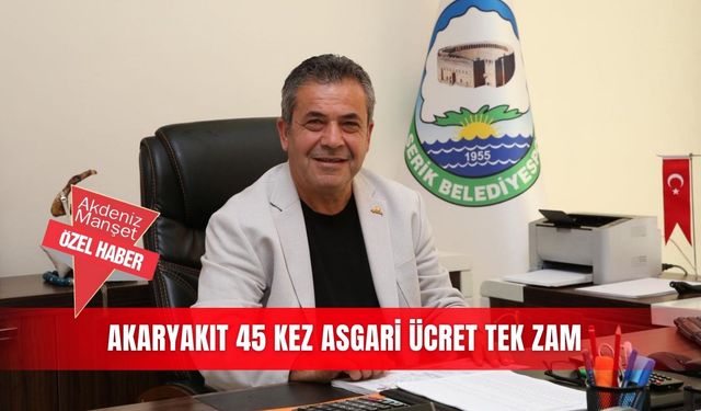 Akaryakıt 45 kez asgari ücret tek zam