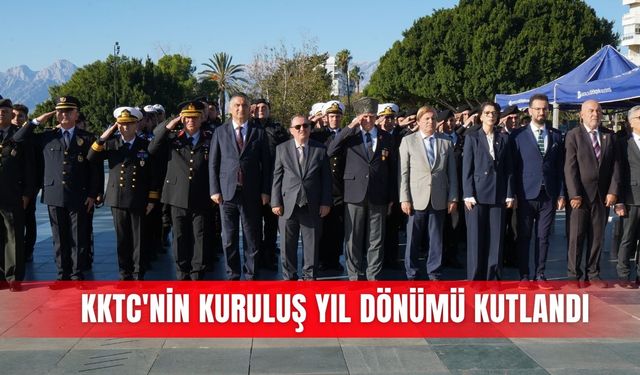 KKTC'nin kuruluş yıl dönümü kutlandı