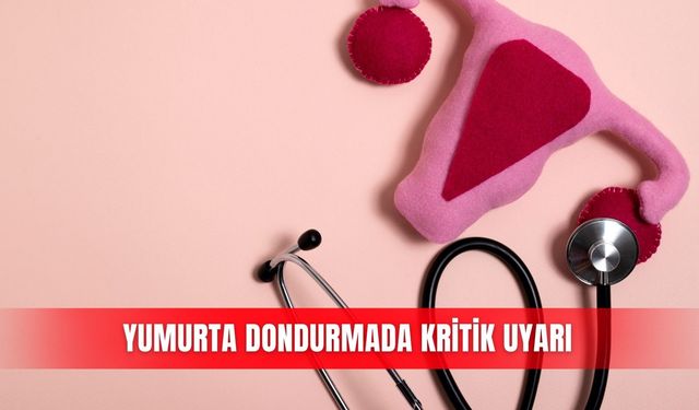 Yumurta dondurmada kritik uyarı