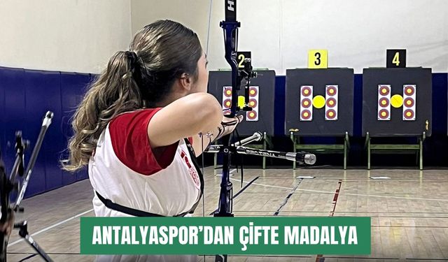 Antalyaspor’dan çifte madalya