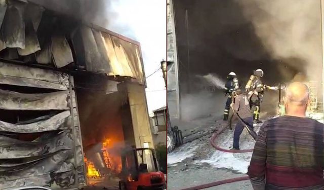 6 kişinin öldüğü yangınının ilk anlarına ait görüntüler ortaya çıktı