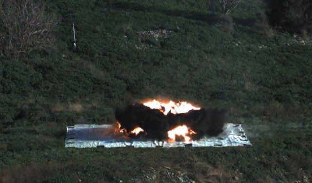 Milli mühimmattan tam isabet: BOZOK ve KAYI-30 hedefi vurdu