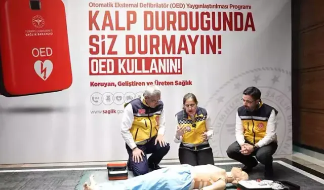 Havaalanları ve AVM'lere otomatik şok cihazı geliyor