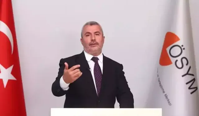 ÖSYM Başkanı Ersoy: 30 bin 581 engellilik durumu bulunan aday sınavlara katıldı