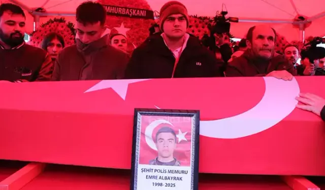 Şehit polis memuru, memleketi Samsun’da son yolculuğuna uğurlandı