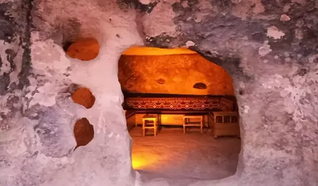 Tarihi Hasankeyf’teki 5 bin yıllık mağaralar turizme açıldı