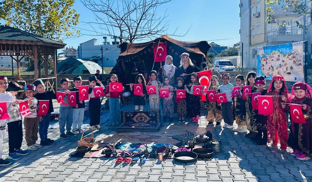 Anaokulu öğrencilerine Yerli Malı Haftası etkinliği