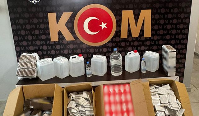 KOM ekiplerinden Antalya’da kaçakçılık operasyonları
