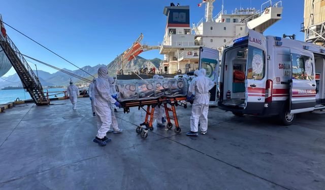 Antalya Limanı’nda uluslararası salgın tatbikatı