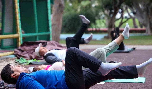 Antalyalılar güne sporla başlıyor