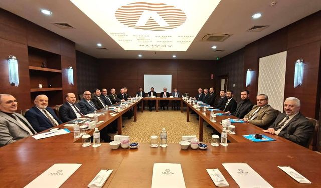 Müftüler çalışmalarını masaya yatırdı