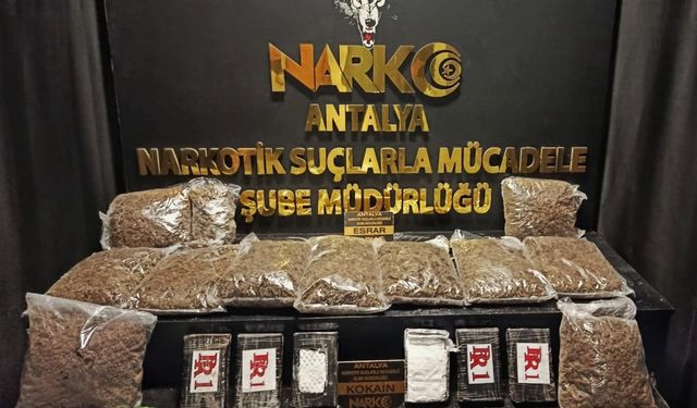 Narkotik operasyonu: 4 tutuklama