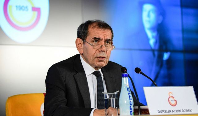 Galatasaray Başkanı Dursun Özbek'ten Hacıosmanoğlu'na tepki!