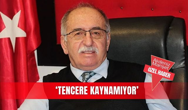 ‘Tencere kaynamıyor’