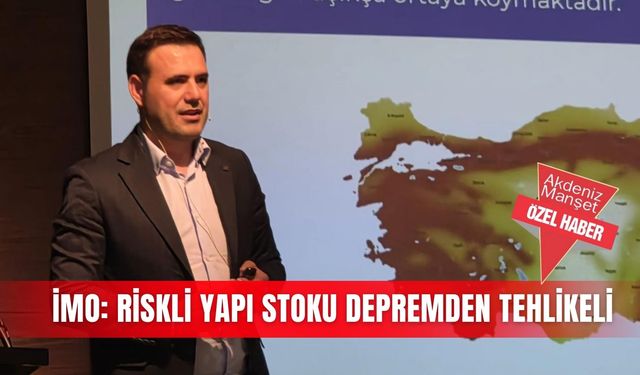 İMO: Riskli yapı stoku depremden tehlikeli
