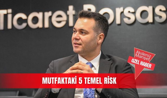Mutfaktaki 5 temel risk