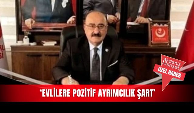 ‘Evlilere pozitif ayrımcılık şart’