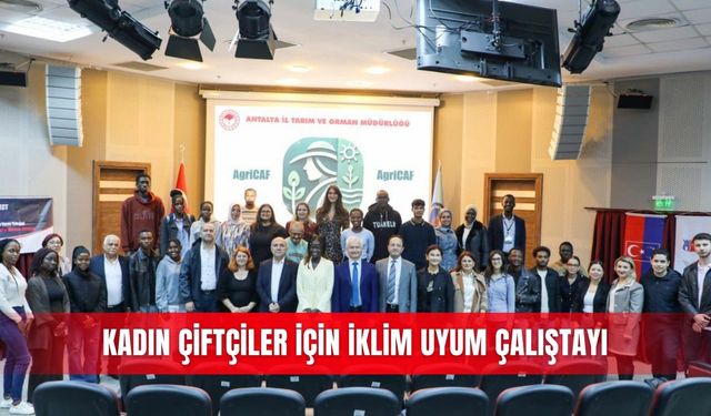 Kadın çiftçiler için iklim uyum çalıştayı