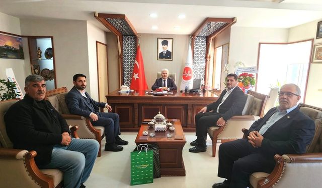 HÜDA PAR’dan İl Müftüsü Yığman’a ziyaret