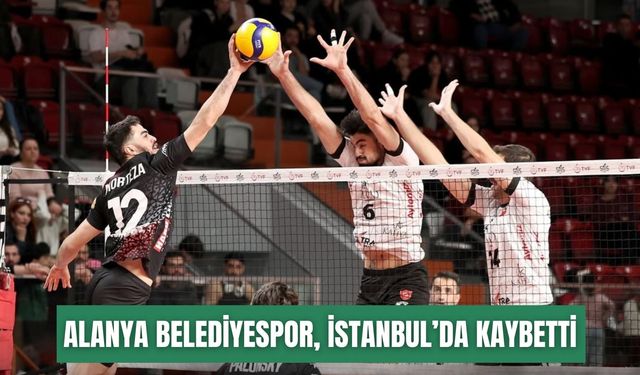 Alanya Belediyespor, İstanbul’da kaybetti: 0-3