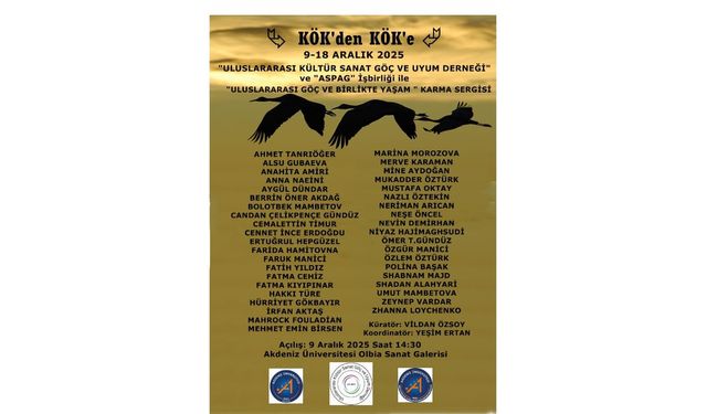 Kök’ten-Kök’e sergisi başlıyor
