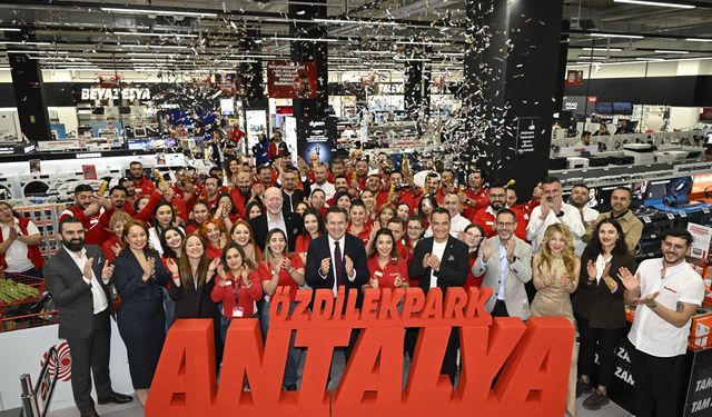 MediaMarkt yılın son mağazasını Antalya’da açtı