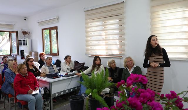 Büyükşehir’den çiçek yetiştiriciliği eğitimi