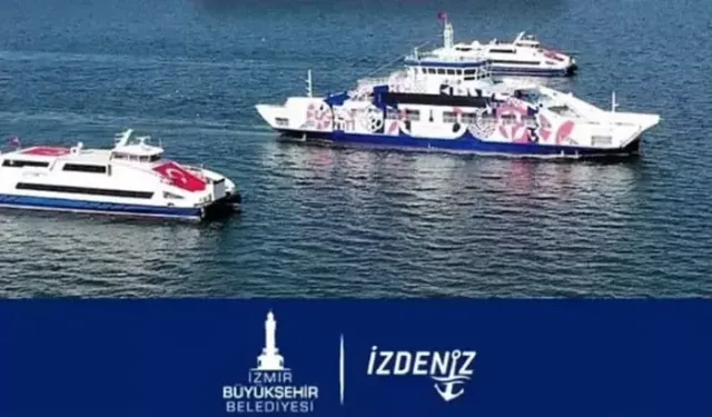 İzmir’de feribot seferleri iptal edildi
