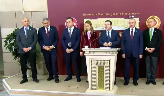 Kartalkaya Otel Yangını Araştırma Komisyonu üyeleri TBMM'de