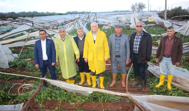 Bayraktar'dan Antalyalı üreticiler için destek talebi