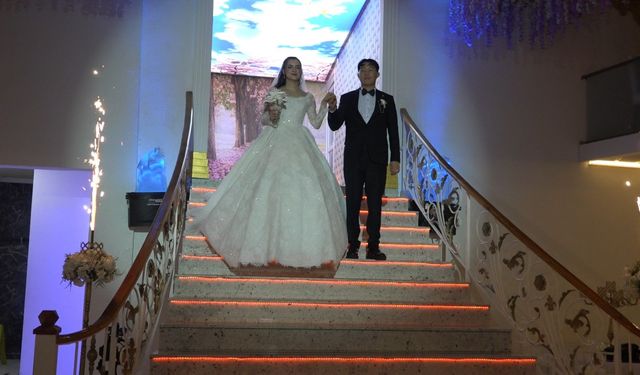 Güney Kore’den iş için geldiği Türkiye’ye damat oldu