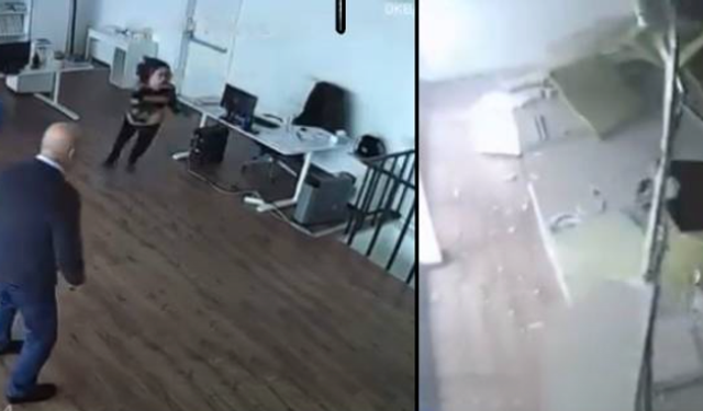 Bursa’da lodos şiddetiyle plazanın tavanı çöktü