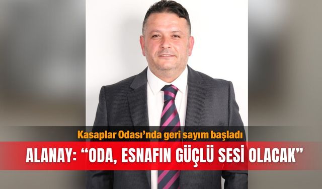 Kasaplar Odası’nda geri sayım başladı... Alanay: “Oda, esnafın güçlü sesi olacak”